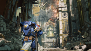 Подробнее о статье Официальный сайт игры Warhammer 40,000: Space Marine 2 намекнул на PvP режимы