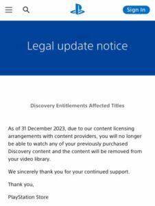 Подробнее о статье Sony удалит из библиотек пользователей уже оплаченный контент | StopGame